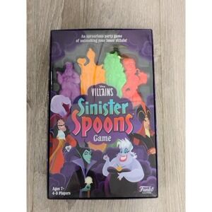 Funko Disney Villains Sinister Spoons Party Game for 4-8 Players Ages‎ 7+